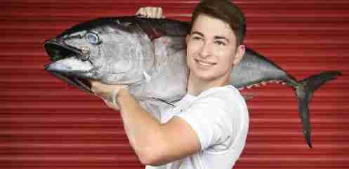 Antonio with Fish