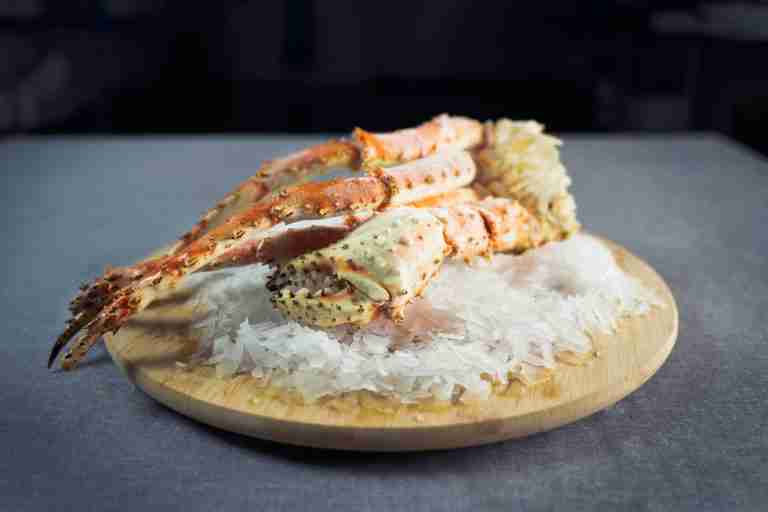 Cooked Antarctic King Crab